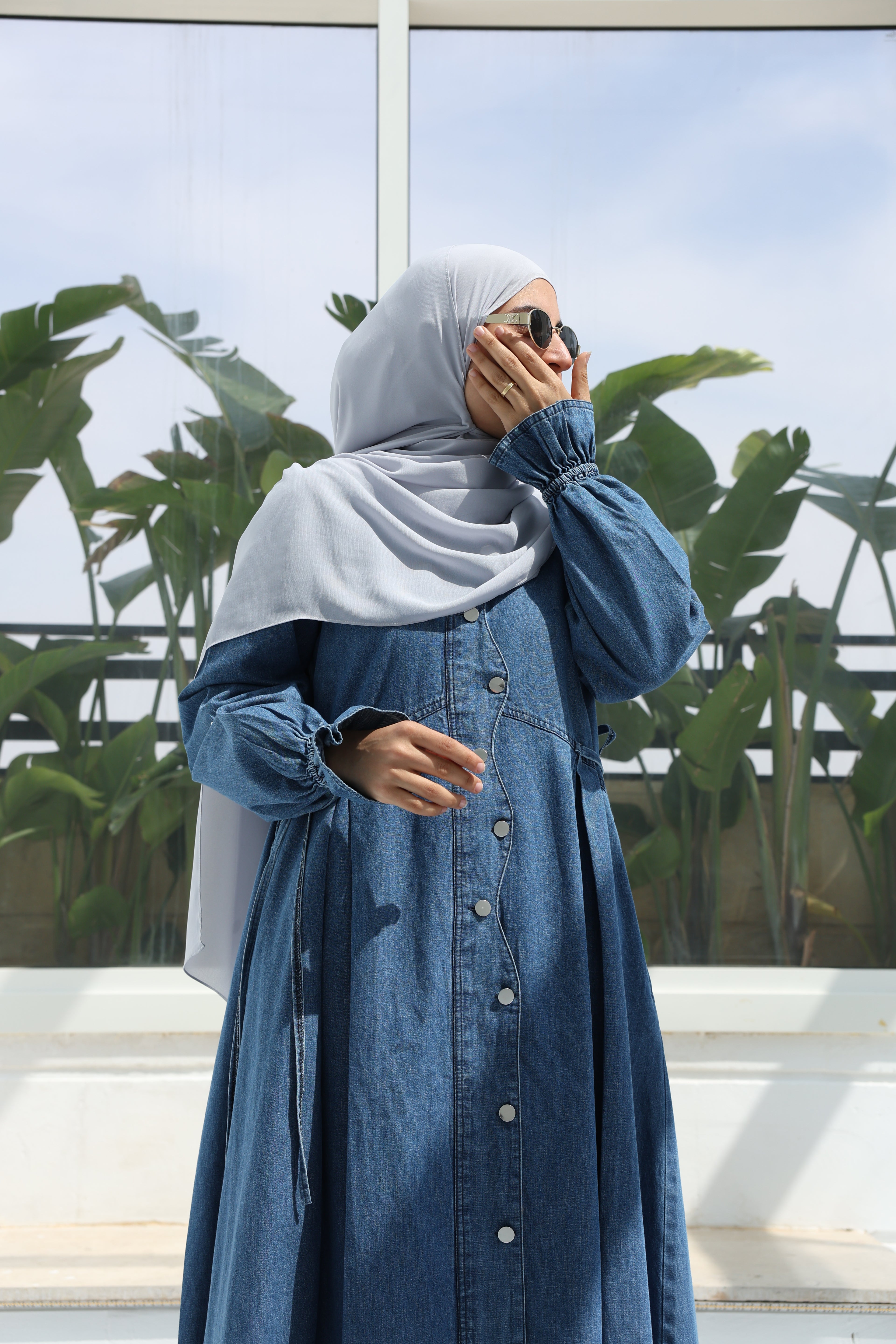 Jamila Denim Dress