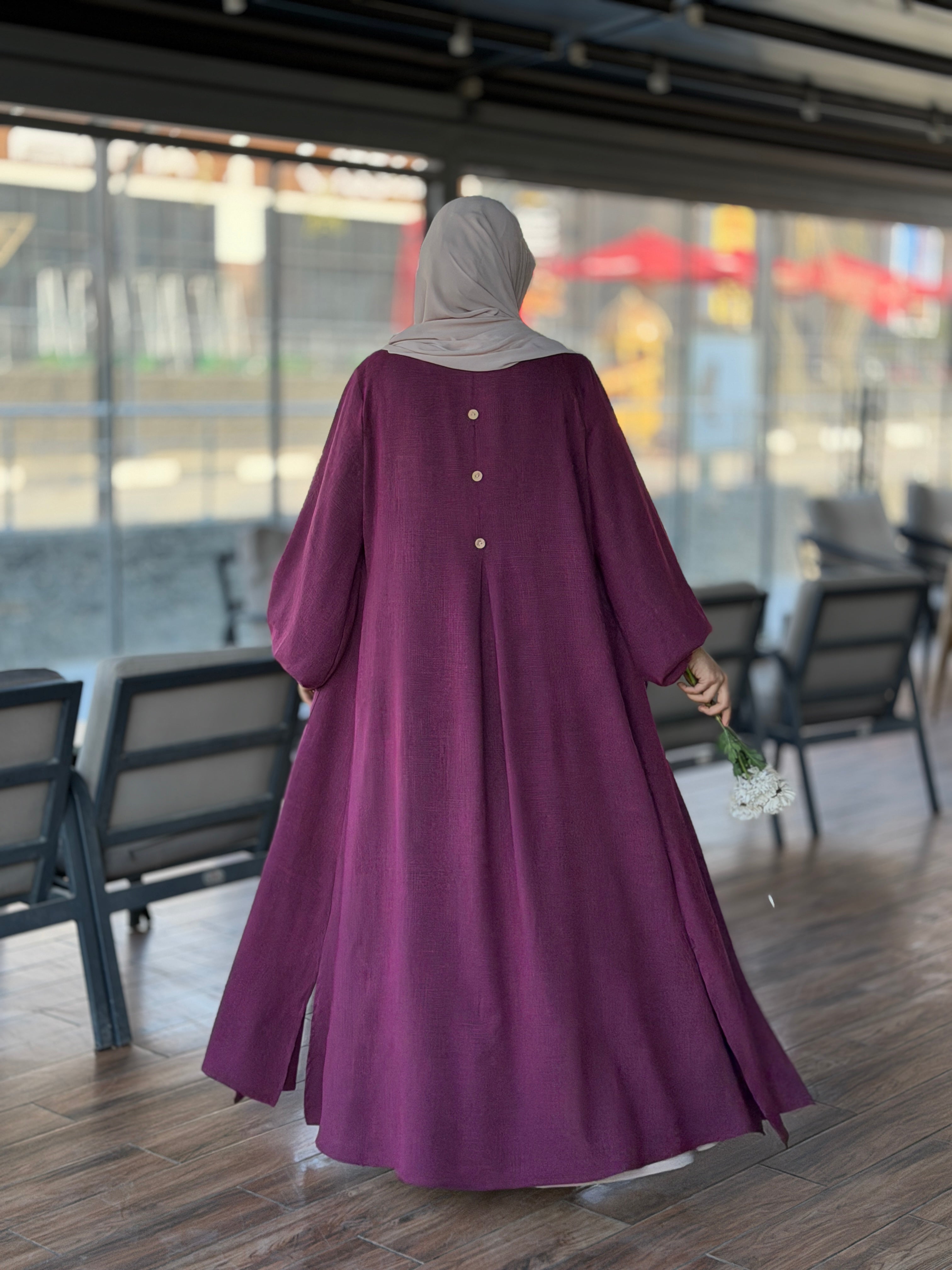 Besan open Dress